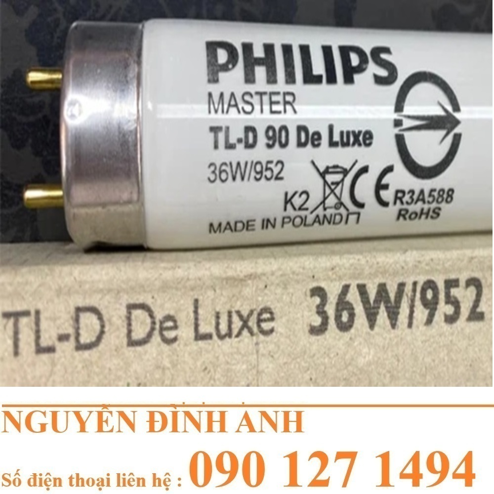 Bóng đèn D50 Philips TL-D 90 Deluxe 36W/952 Chính Hãng