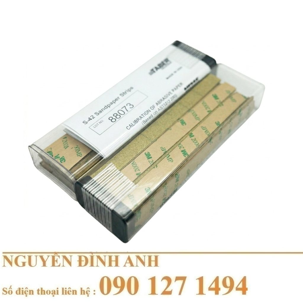 Giấy Nhám Taber S-42 Chính Hãng USA | Vật Tư Tiêu Hao Máy Mài Mòn Taber