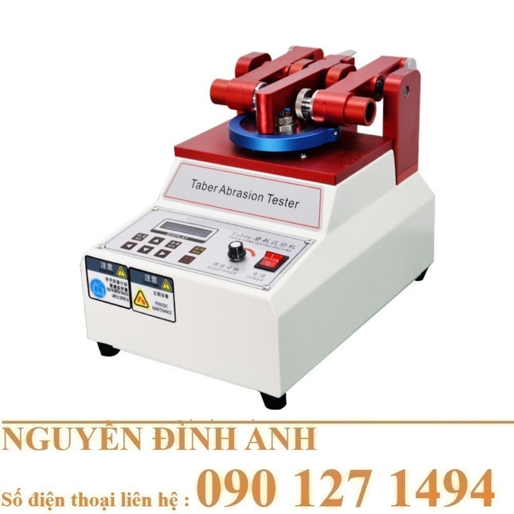 Máy kiểm tra độ mài mòn Taber – Giải pháp chuẩn đo độ bền vật liệu cho ngành may mặc và vật liệu